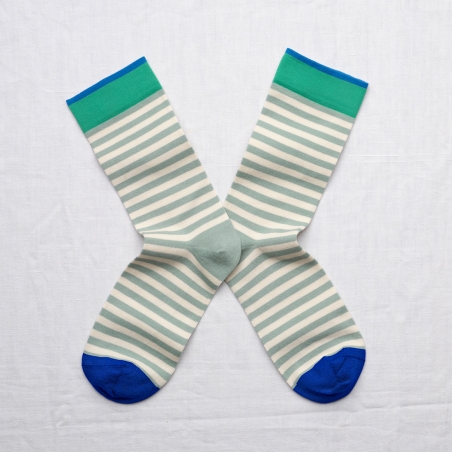 Socks Stripe Wave